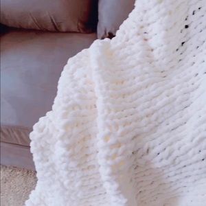 Chunky Knit Blanket